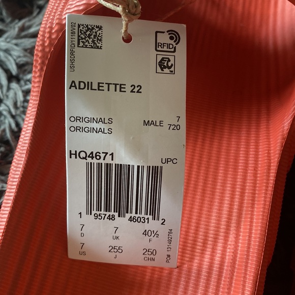 ❤️ Adilette 22 Slides by Adidas ❤️ main image 4